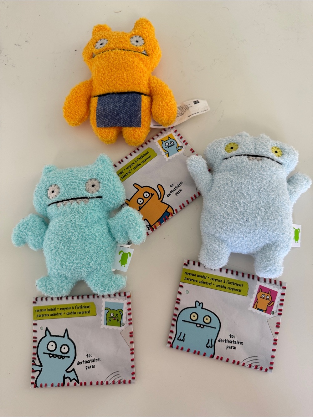 Hasbro Mini Ugly Dolls Lot Of 3